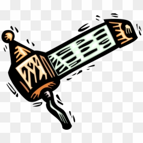 Vector Illustration Of Purim Noisemaker Gragger Used, HD Png Download - purim png