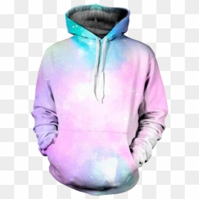 Pastel Galaxy Hoodie, HD Png Download - cotton candy machine png