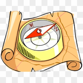 Transparent Compass Clipart - Transparent Compass And Map Clipart, HD Png Download - compass.png