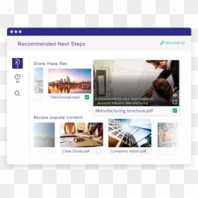 "  Loading="lazy - Showpad In Salesforce, HD Png Download - recommendations png