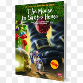Mouse In Santa's House, HD Png Download - merry christmas script png