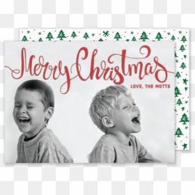 Kids Laugh, HD Png Download - merry christmas script png
