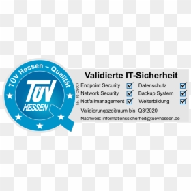 Tüv Hessen, HD Png Download - quality seal png