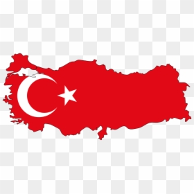 Turkey Flag Png Pic - Soviet Union Flag Country, Transparent Png - ripped flag png