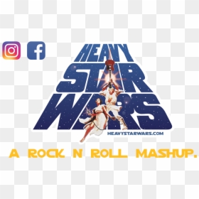 Heavy Star Wars Yo The Most Rocking Way To Watch Star - Star Wars Transparent Retro, HD Png Download - retro star png