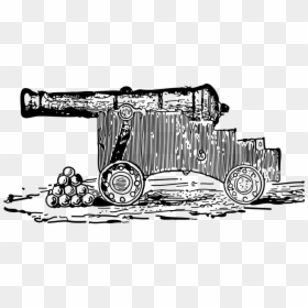 Cannon, Weapons, Artillery, Gun, Balls - Gunpowder And Artillery Middle Age, HD Png Download - cannonball png