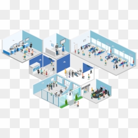 Airport Security Isometric, HD Png Download - abra png