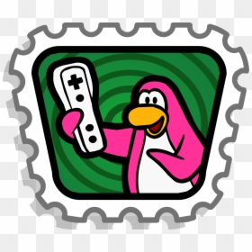 Club Penguin Game Day - Snapshot Stamp Club Penguin, HD Png Download - minion vector png