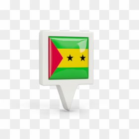 Square Pin Icon - Bahamas Flag Location Pin Png, Transparent Png - tome png
