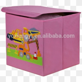 Smiling Digger Collapsible Toy Storage Bin Box And - Temizlikyolda, HD Png Download - toy box png