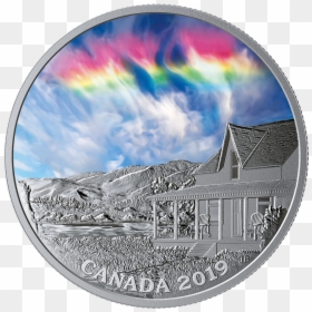 2019 1 Oz Canada Sky Wonders - 2019 $25 Multifaceted, HD Png Download - money on fire png