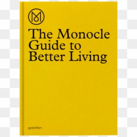 Monocle Guide To Better Living - Paper Product, HD Png Download - monicle png