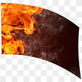 Flame, HD Png Download - fire and smoke png