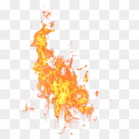 Bright Big Fire Flame Png Image - Transparent Background Fire Png, Png Download - fire and smoke png