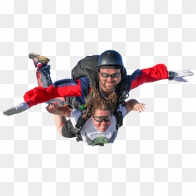 Tandem Skydive - Tandem Skydiving, HD Png Download - skydiver png