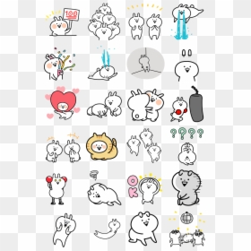 Hyper Usagyuuun Facebook Stickers - Hyper Usagyuuun Stickers, HD Png Download - facebook emoticons png