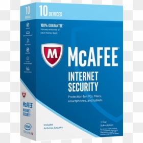 Mcafee Internet Security 10 Device, HD Png Download - mcafee logo png