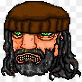 Hotline Miami Beard Png, Transparent Png - hobo png