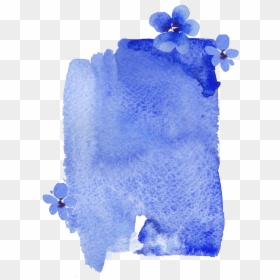 Blue, Flowers, And Overlay Image - Still Life, HD Png Download - blue overlay png
