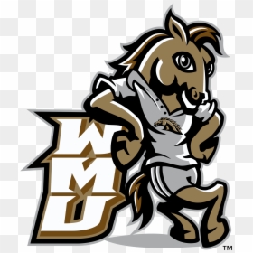 Wmu Broncos Logo Png Transparent - Western Michigan Broncos Mascot, Png Download - mascot png