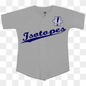 Isotopes Jersey, HD Png Download - baseball .png