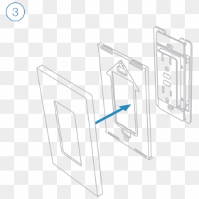 Step-3 - Technical Drawing, HD Png Download - wall outlet png