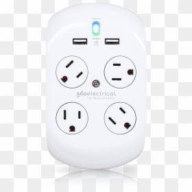Ac Power Plugs And Sockets, HD Png Download - wall outlet png