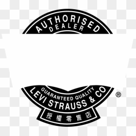 Levis Authorised Dealer Taiwan Logo Black And White - Levi Strauss & Co., HD Png Download - levis png