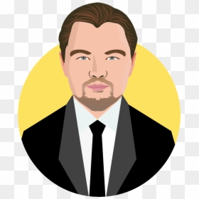 Leonardo Dicaprio Flat Avatar Dicaprio Flats, Drawings, - Leonardo Dicaprio Cartoon Drawings, HD Png Download - leonardo png