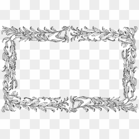 Picture Frame,line Art,serveware - Line Art, HD Png Download - white social icons png