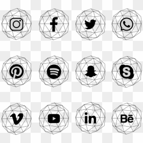 Whatsapp, HD Png Download - white social icons png