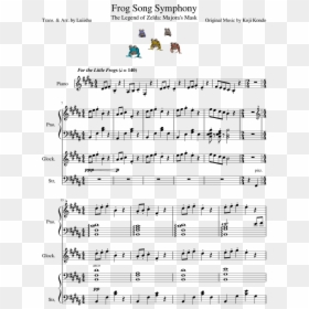 Majora"s Mask Moon Png -frog Song Symphony - Lds A Piano's Purpose Sheet Music, Transparent Png - bandit mask png