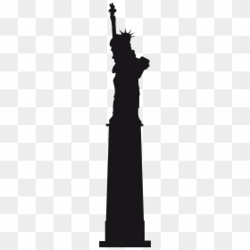 Statue Of Liberty Silhouette Png - Statue Of Liberty Silhouette, Transparent Png - lady liberty png