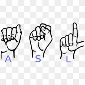 American Sign Language, HD Png Download - mic emoji png