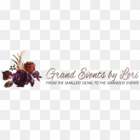 Grand Events By Lori - Calligraphy, HD Png Download - ring logo png