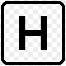 Letter H Png - Wheels 4 Hope, Transparent Png - h.png