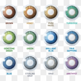 Air Optix Hydraglyde Color Contacts, HD Png Download - high eyes png