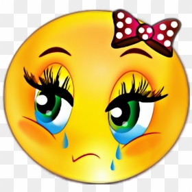 #depression #mood #sad #emjoi #girl - Sad Face Girl Emoji, HD Png Download - emjoi png