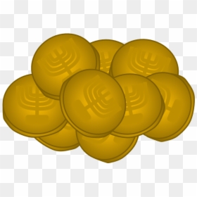 Gelt, Chocolate Coins - Circle, HD Png Download - coins.png