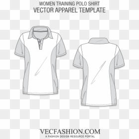 Pocket Polo Shirt Template - Men Tank Top Template, HD Png Download - blank tshirt template png