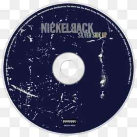 Silver Side Up Nickelback Blue Disc, HD Png Download - nickelback logo png