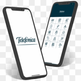Iphone, HD Png Download - telefonica logo png