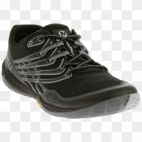 Merrell Men"s Trail Glove 3 Black/light Grey - Sneakers, HD Png Download - merrell logo png
