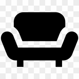 Sofa Icon Free Png And Svg Download Living Room Without - Club Chair, Transparent Png - sofa icon png