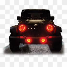 Oracle Headlight Halo Kits- 10% Off For Forum Members - Jeep Red Halo Headlights, HD Png Download - 10 off png
