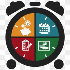 Manage Time Png - Time Management Clipart Png, Transparent Png - place icon png