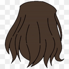 Transparent Brown Hair Clip Art - Gacha Life Free To Edit, HD Png Download - life.png