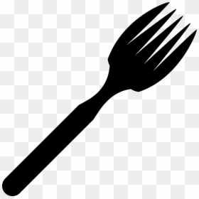 Clip Art Fork Silhouette - Fork Silhouette Png, Transparent Png - fork icon png
