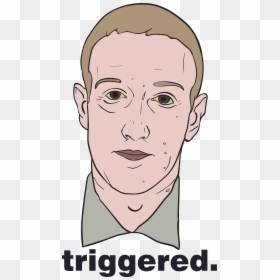 Cartoon, HD Png Download - mark zuckerberg face png