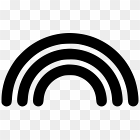 Rainbow - Circle, HD Png Download - free rainbow png